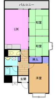 【間取り】 | スヴァーネ東山本
