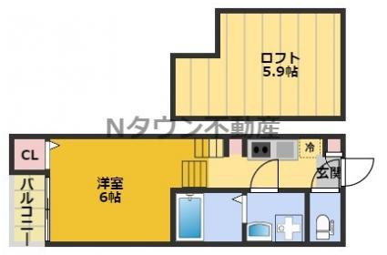 【間取り】 | ハーモニーテラス長田町 | 間取りです。