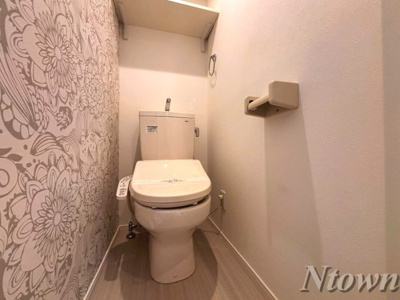 【トイレ】 | ハーモニーテラス長田町 | ゆったりとした空間のトイレです