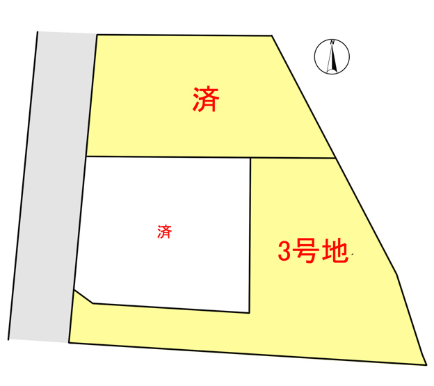 【区画図】 | 高知市福井町/3号地