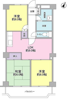 【間取り】 | ジュノーヒル | 間取り図