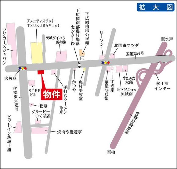 【地図】 | 大和ビル | 拡大図