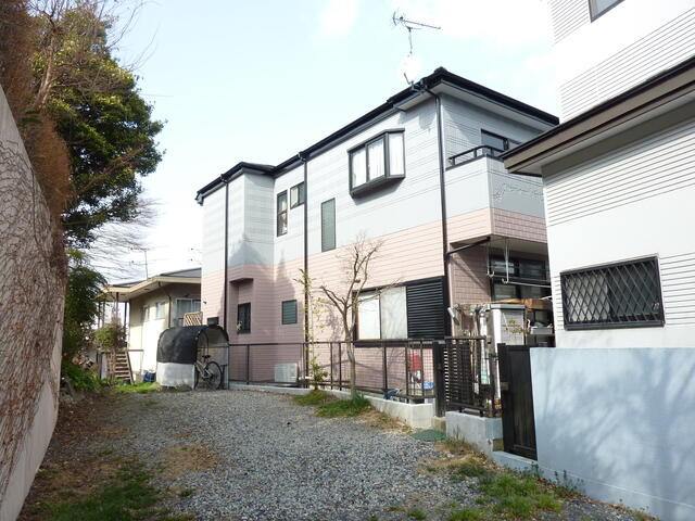 宇都宮市星が丘２丁目　４ＬＤＫ　中古住宅の庭|西側寄り