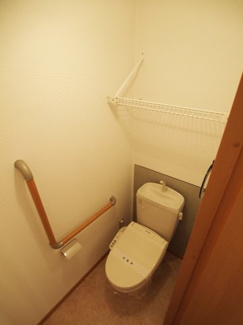 【トイレ】 | ドエル光南 | シンプルで使いやすいトイレです