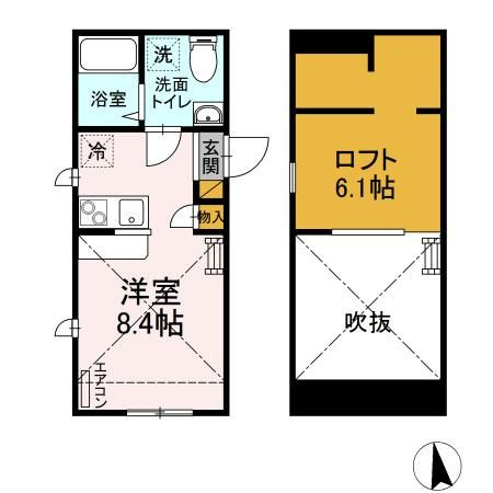 【間取り】 | プリマ木更津壱番館