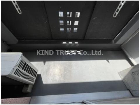 パークヴュー北梅田のバルコニー