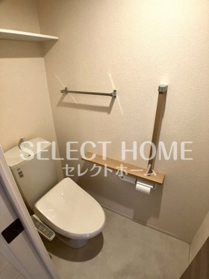 【トイレ】 | ｈｅｒｍｏｎｙ／Ａ棟 | シンプルで使いやすいトイレです