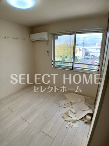 【寝室】 | ｈｅｒｍｏｎｙ／Ａ棟 | ゆとりの広さです