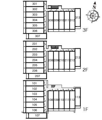 【区画図】 | ルナルミエール三郷