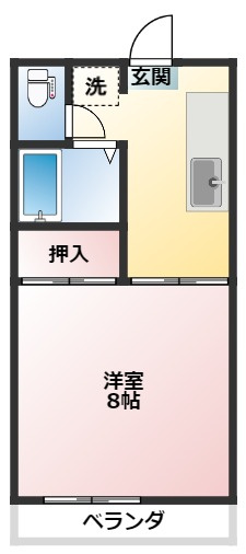 フレグランスＹＭＯの間取り
