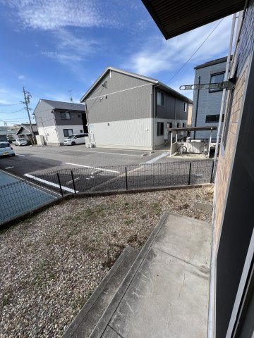 ジュネス相生Bの庭|専用庭