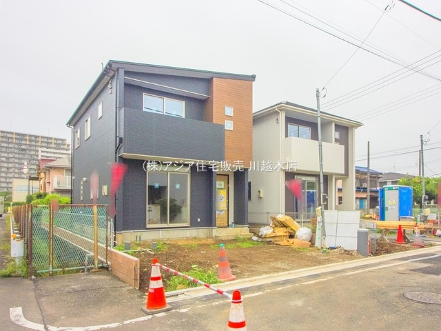 川越市並木新町　新築戸建の外観|D棟建設中