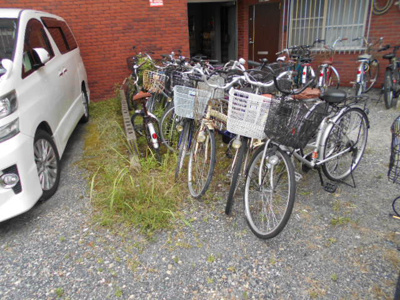 【その他共用部分】 | 第3和田マンション | 駐輪所です