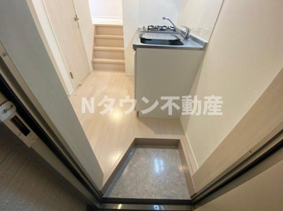 【玄関】 | ハーモニーテラス志賀町Ⅳ | 明るい玄関です