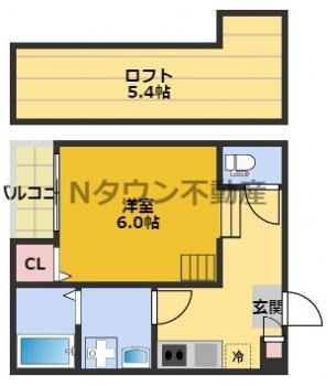 【間取り】 | ハーモニーテラス志賀町Ⅳ | 間取りです。
