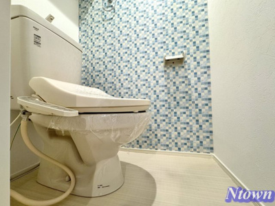 【トイレ】 | ハーモニーテラス志賀町Ⅳ | 清潔感のあるトイレです