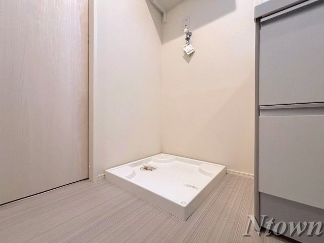 【設備】 | ハーモニーテラス大杉町Ⅱ | 洗濯機置き場です