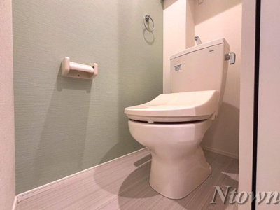【トイレ】 | ハーモニーテラス大杉町Ⅱ | 落ち着いたトイレです