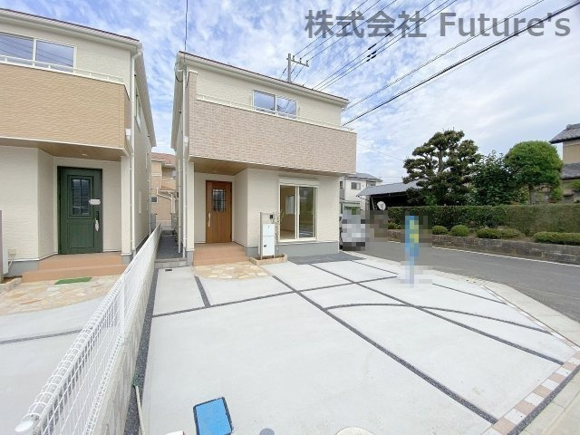 三郷市早稲田3丁目　新築戸建　全8棟　8号棟の外観|JR武蔵野線「三郷」駅・徒歩13分！新築戸建全8棟！！8号棟完成しました！