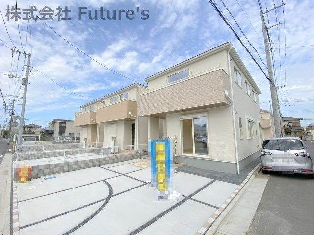 三郷市早稲田3丁目　新築戸建　全8棟　8号棟の外観|JR武蔵野線「三郷」駅・徒歩13分！新築戸建全8棟！！8号棟完成しました！是非一度内覧にお越し下さいませ！