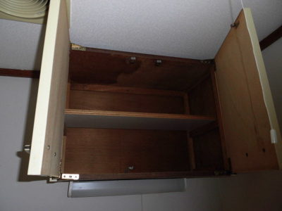 【収納】 | 柳ハイツ | キッチン上収納です。