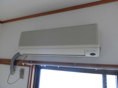 【設備】 | 柳ハイツ | エアコン付きの物件です。