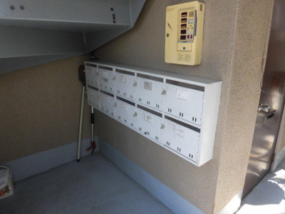 【その他共用部分】 | 柳ハイツ | 共用設備のポストです