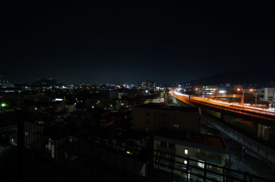 【展望】 | コンツェルトパーク海田南堀川（リフォーム済） | 現地（2022年10月1日21：00頃）撮影