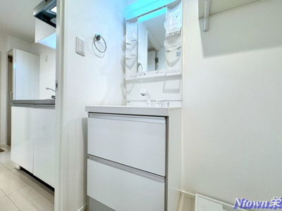 【独立洗面台】 | ハーモニーテラス水切町 | 独立洗面台、朝の身支度には欠かせません