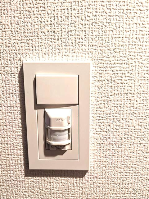 La Sante上野の設備|人感センサー付き玄関ライトです
