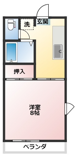 フレグランスＹＭＯの間取り