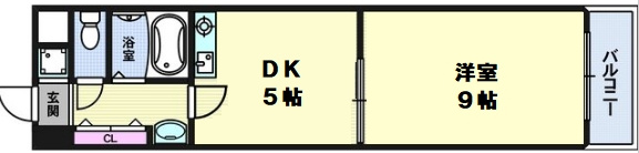 【間取り】 | グリーンプラザ瓦町