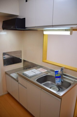 ハイツネゴシのキッチン|きれいなキッチンです