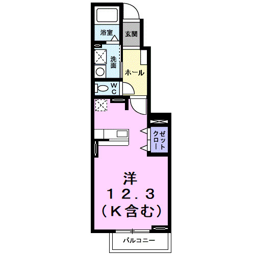 コルソプレッソの間取り