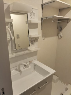 【独立洗面台】 | ヴィラセジュールⅡ  | 忙しい朝には欠かせない洗面所です