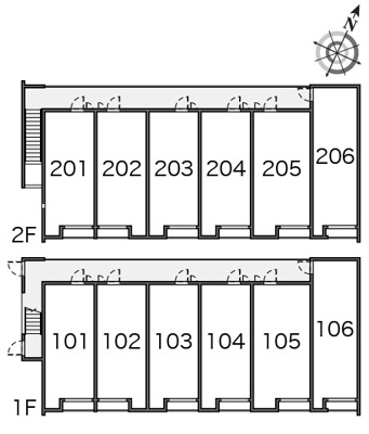 【区画図】 | Ｋｓハイム七里