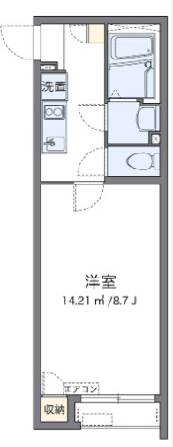 【間取り】 | Ｋｓハイム七里