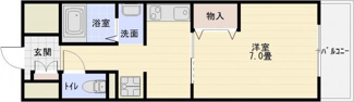 【間取り】 | ラ・フォーレ久宝園