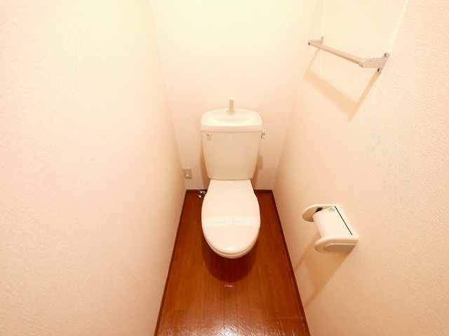 ラフィーネ結崎　Ｂ棟のトイレ|落ち着いたトイレです