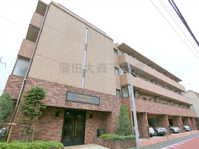 フェニックス・エルミタージュの外観|外観　RC鉄筋コンクリート造地上6階建て1K総戸数71戸の住宅街の落ち着いた住環境の分譲賃貸マンション　フェニックス・エルミタージュ