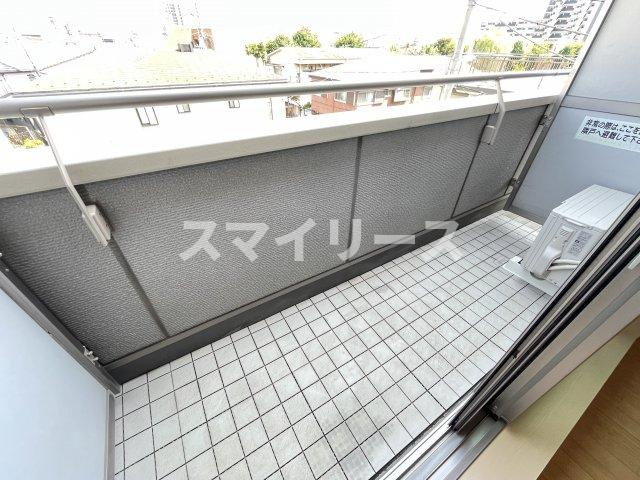 グランメールのバルコニー