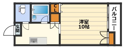 ユニオンビルの間取り
