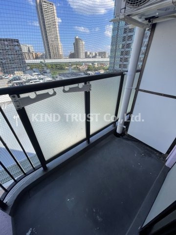 ユニオンビルのバルコニー|陽当たり良好なバルコニーです