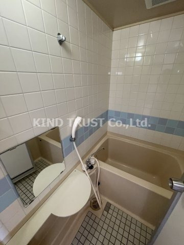 ユニオンビルの浴室|日々の疲れを癒すお風呂付です