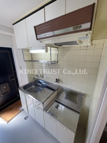 ユニオンビルのキッチン|お料理しやすいキッチンです