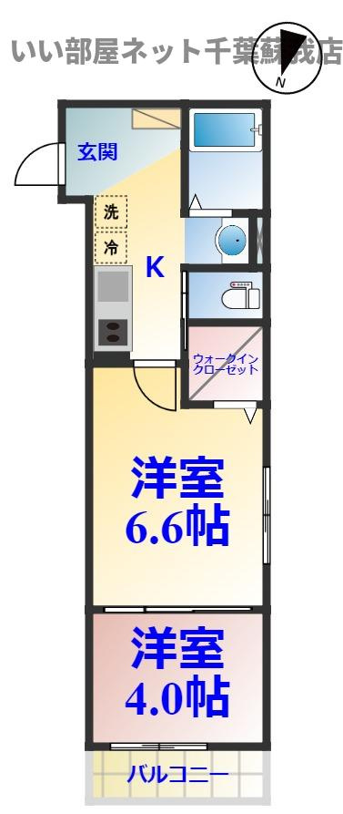 グランダ千葉の間取り|ひと味違う？不動産屋のイメージを変えたい！『いい部屋ネット千葉蘇我店』へ是非お越しください♪