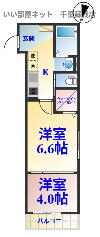 グランダ千葉の間取り|ひと味違う？不動産屋のイメージを変えたい！『いい部屋ネット千葉蘇我店』へ是非お越しください♪