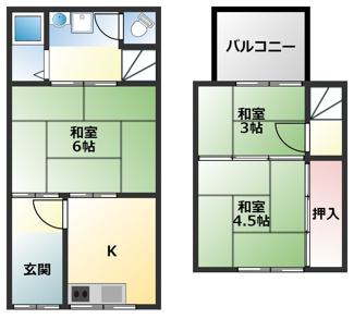【間取り】 | 伊藤文化