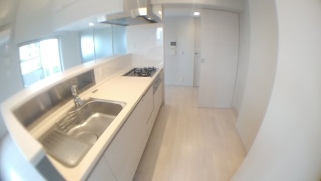 中央区新富１丁目の賃貸マンションのキッチン