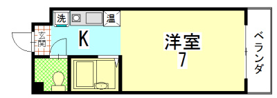 グレース円町の間取り